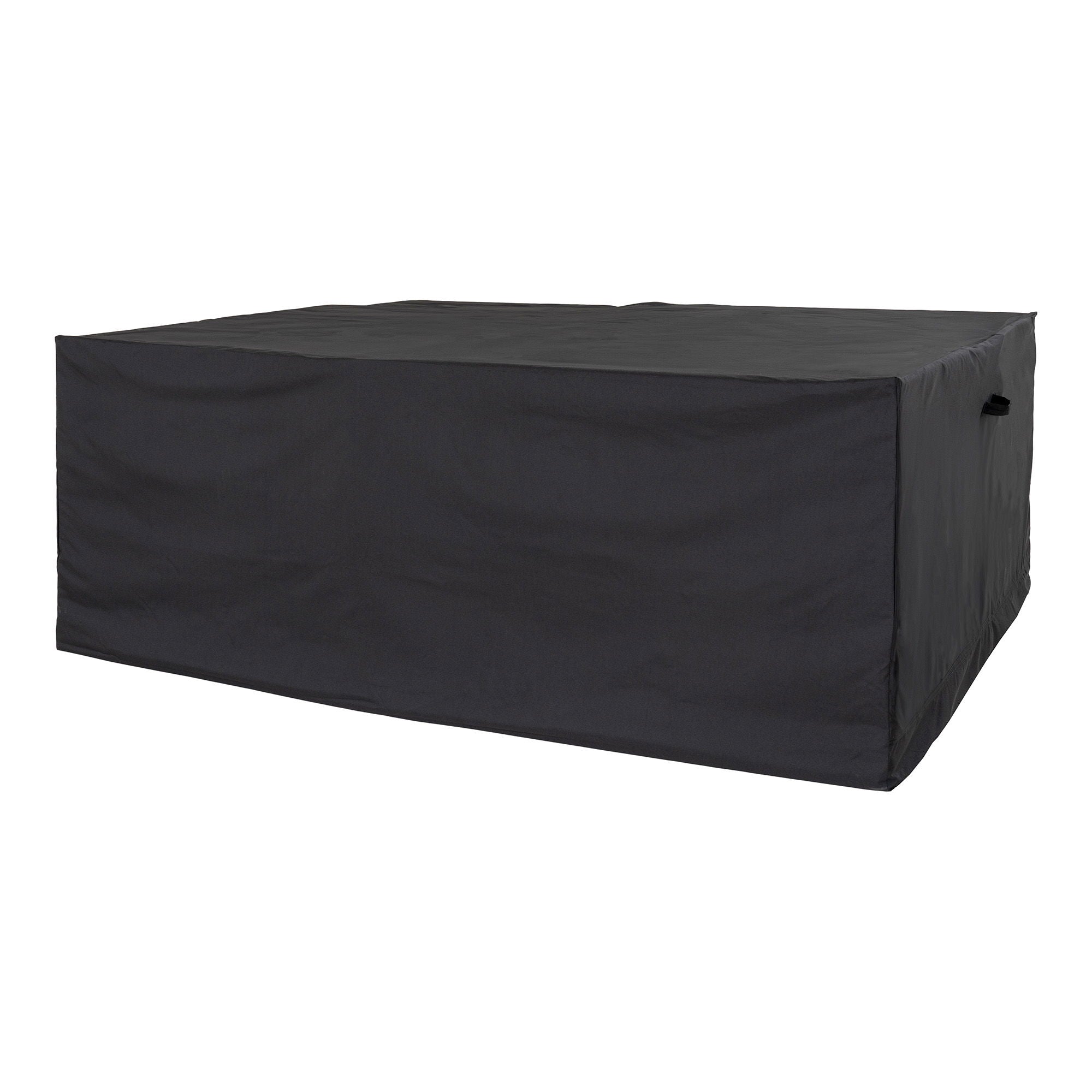 Luxury – Schutzhülle für Gartentisch mit 6 Stühlen, schwarz, 235 × 155 × 95 cm